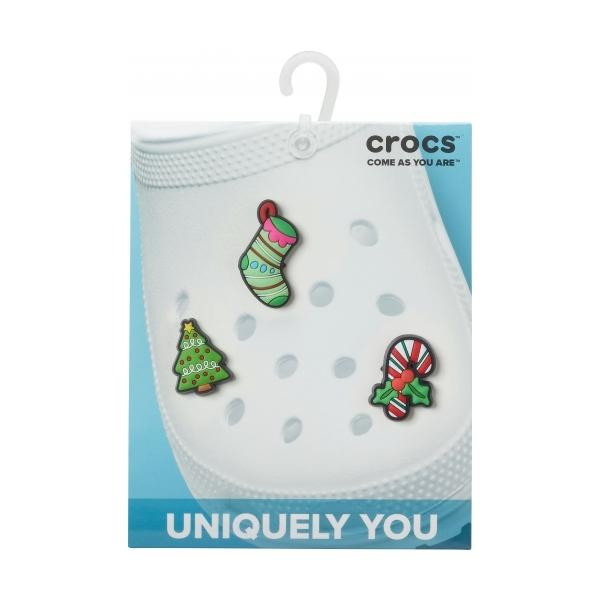 Jibbitz Crocs New Happy Holidays 3 Pack barbati imagine 2022