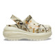 Saboți Crocs Classic Mega Crush Realtree Clog Culoare Bej - Bone