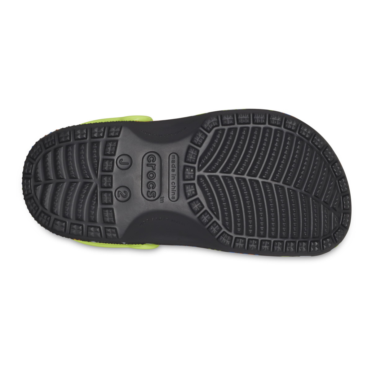 Saboti Crocs Classic Lightning Bolt Clog Kids Negru - Black