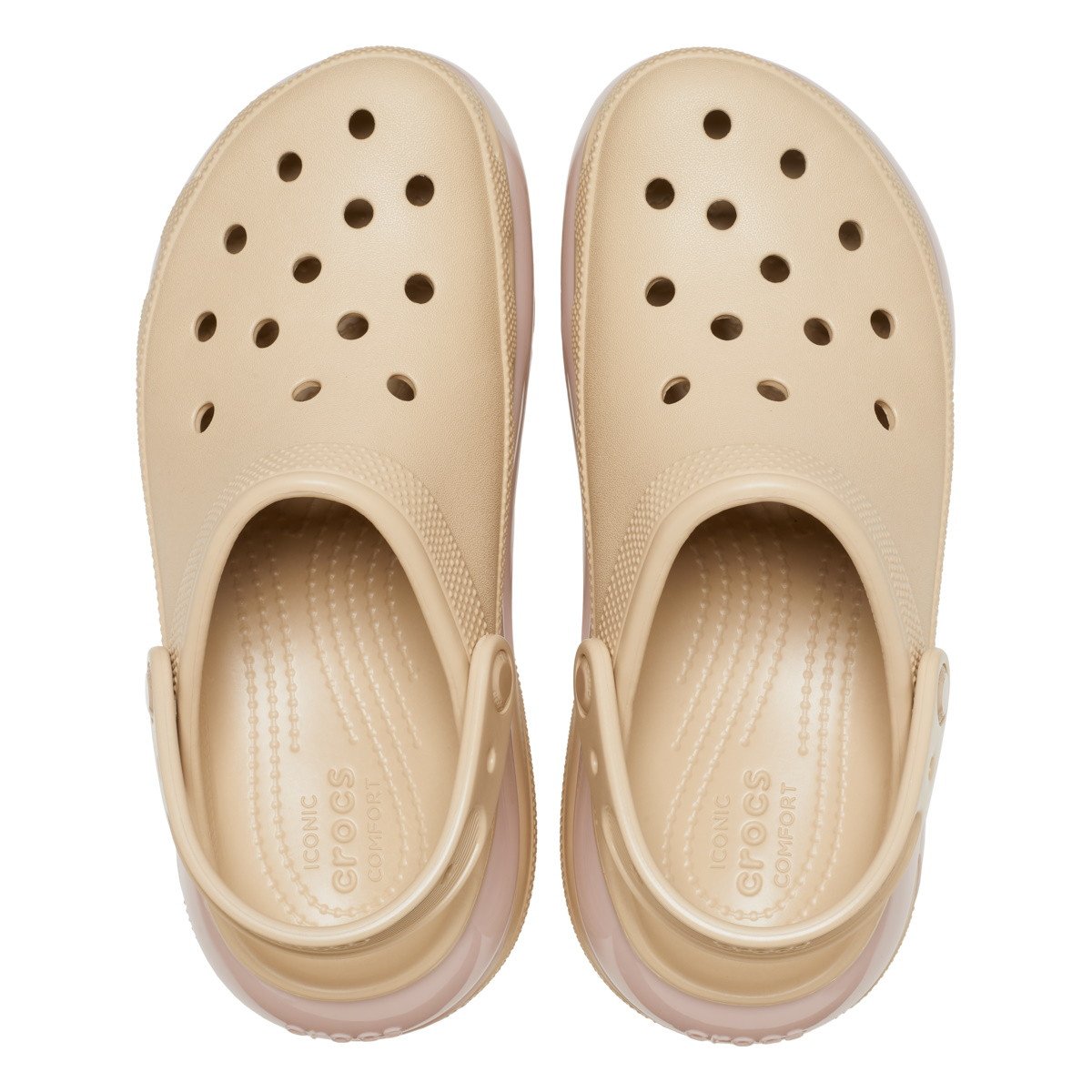 Saboți Crocs Classic Mega Crush Clog Maro - Chai/Multi - 4 | YEO