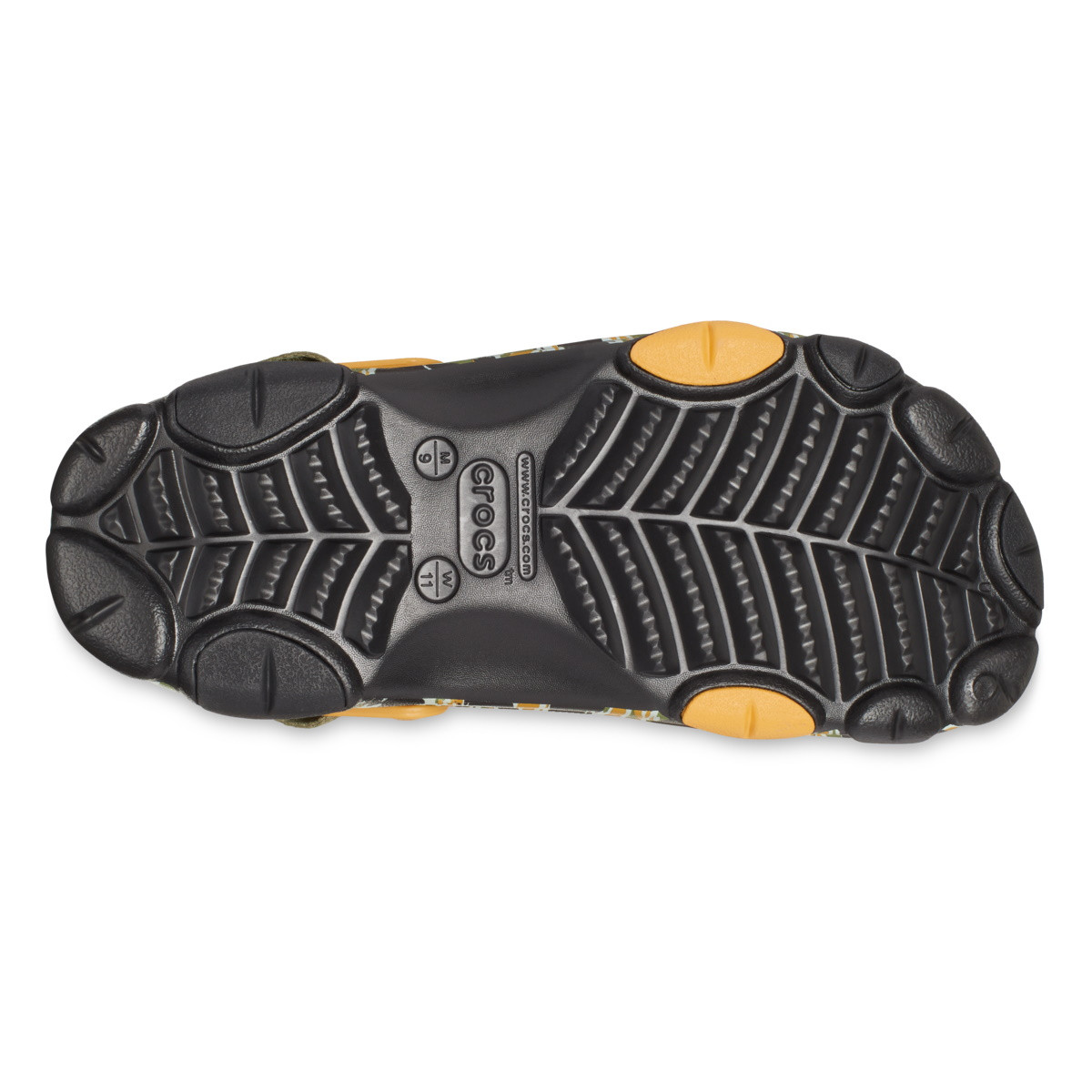 Saboti Crocs Classic All Terrain Camo Clog Negru - Black/Multi