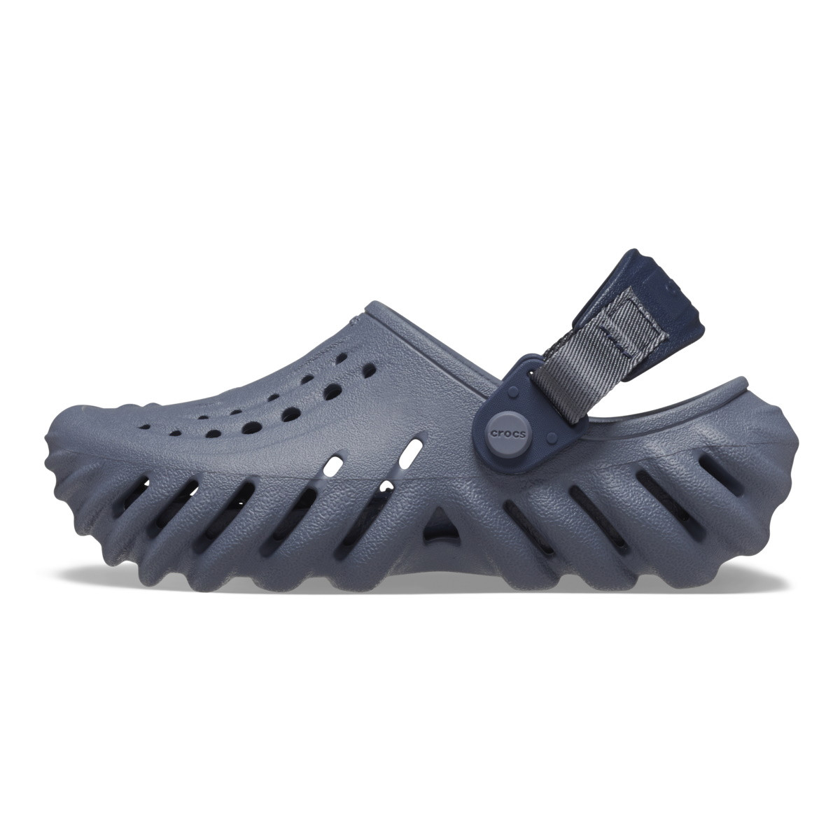 Saboti Crocs Classic Echo Clog Kids Albastru - Storm - 2 | YEO