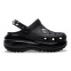 Saboți Crocs Classic Mega Crush Rebel Clog Culoare Negru - Black/Black