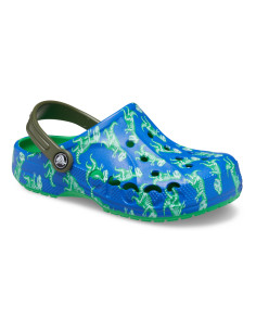 Saboți Crocs Toddler Baya... Albastru - Blue Bolt/Multi 2