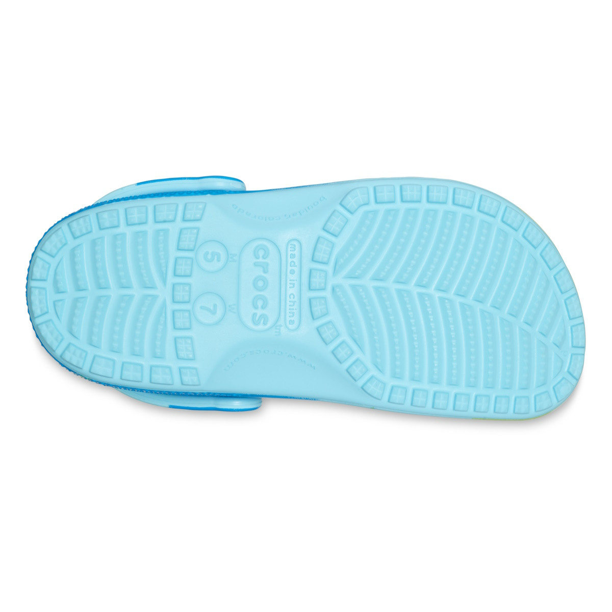 Saboti Crocs Classic Ombre Clog Multicolor - Arctic/Multi - 5 | YEO