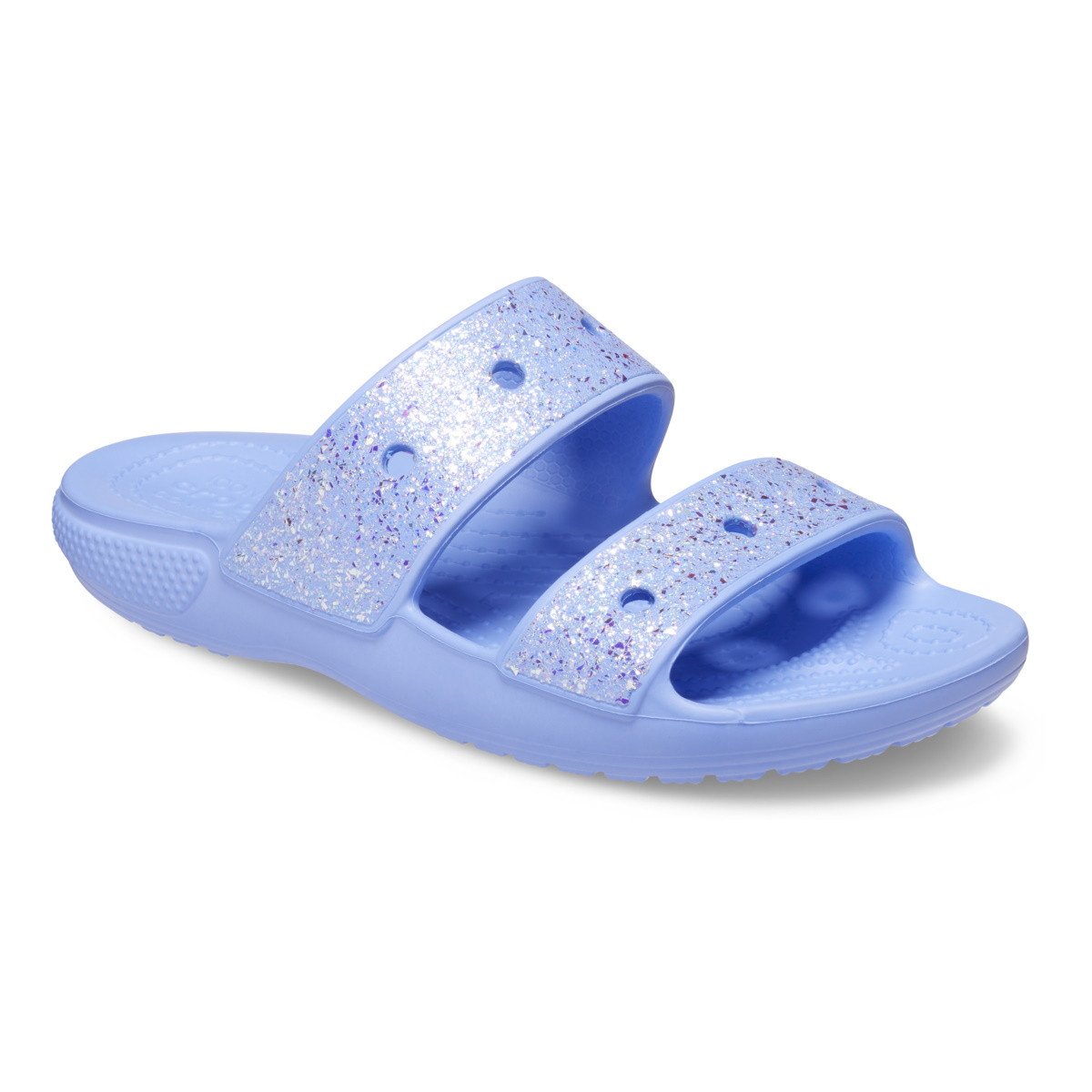 Sandale Crocs Classic Glitter Sandal Kids Mov - Moon Jelly - 1 | YEO
