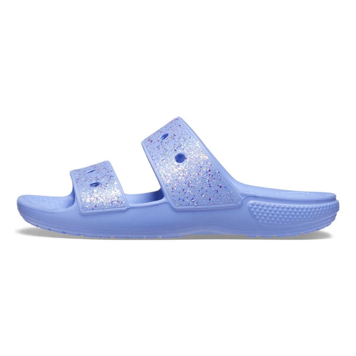 Sandale Crocs Classic Glitter Sandal Kids Mov - Moon Jelly - 2 | YEO