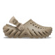 Saboti Crocs Classic Echo Clog Kids Culoare Maro - Khaki
