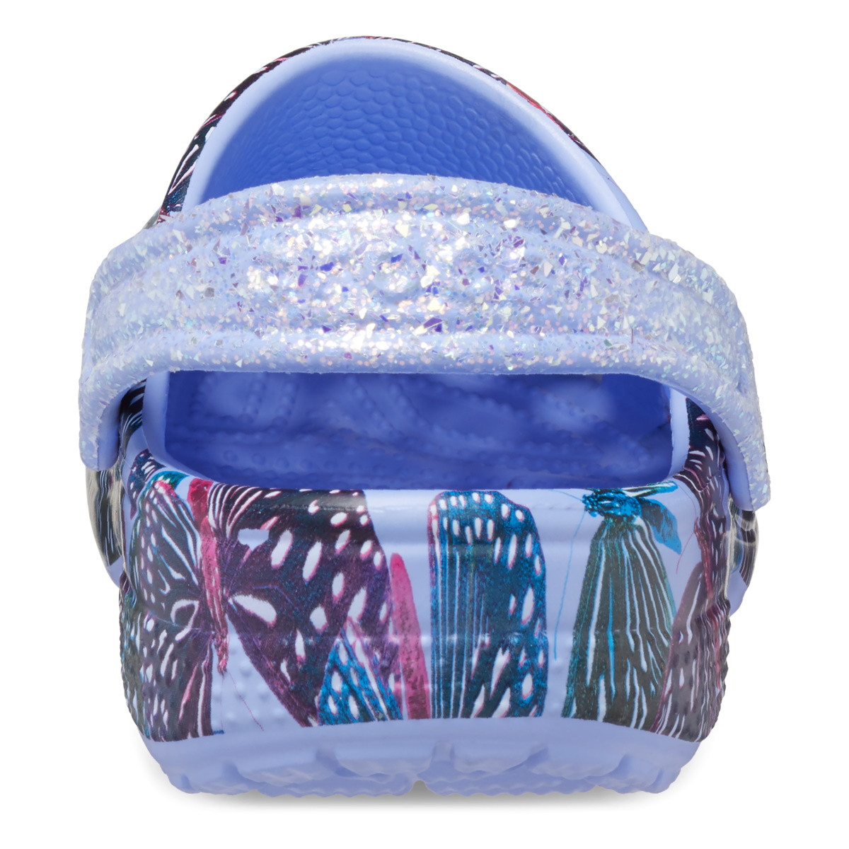 Saboti Crocs Classic Butterfly Clog Kids Mov - Moon Jelly - 5 | YEO