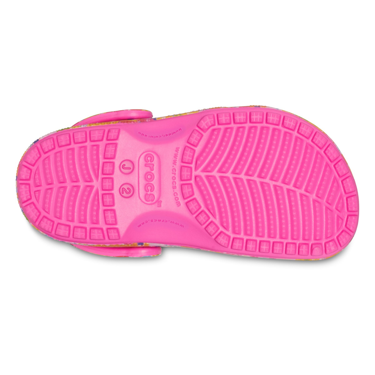 Saboti Crocs Classic Hyper Real Clog Kids Multicolor - Multi - 4 | YEO