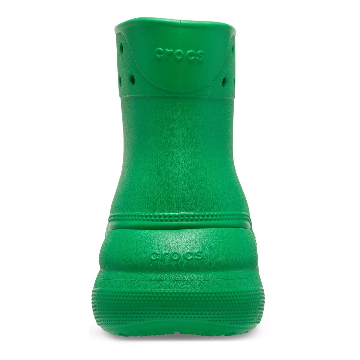 Cizme Crocs Classic Crush Rain Boot Verde - Grass Green - 5 | YEO