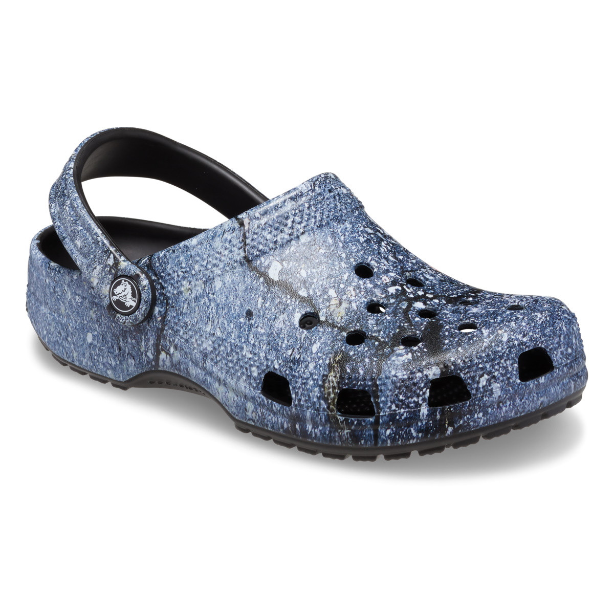 Saboti Crocs Classic Hyper Real Clog Multicolor - Multi/Black - 1 | YEO