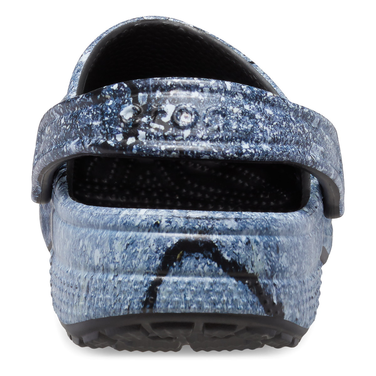 Saboti Crocs Classic Hyper Real Clog Multicolor - Multi/Black - 5 | YEO