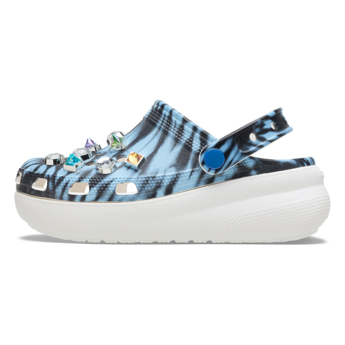 Saboți Crocs Classic Lil Rebel Cutie Clog Kids Multicolor - Multi/White - 2 | YEO