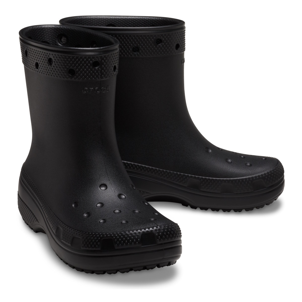 Cizme Crocs Classic Rain Boot Negru - Black - 4 | YEO