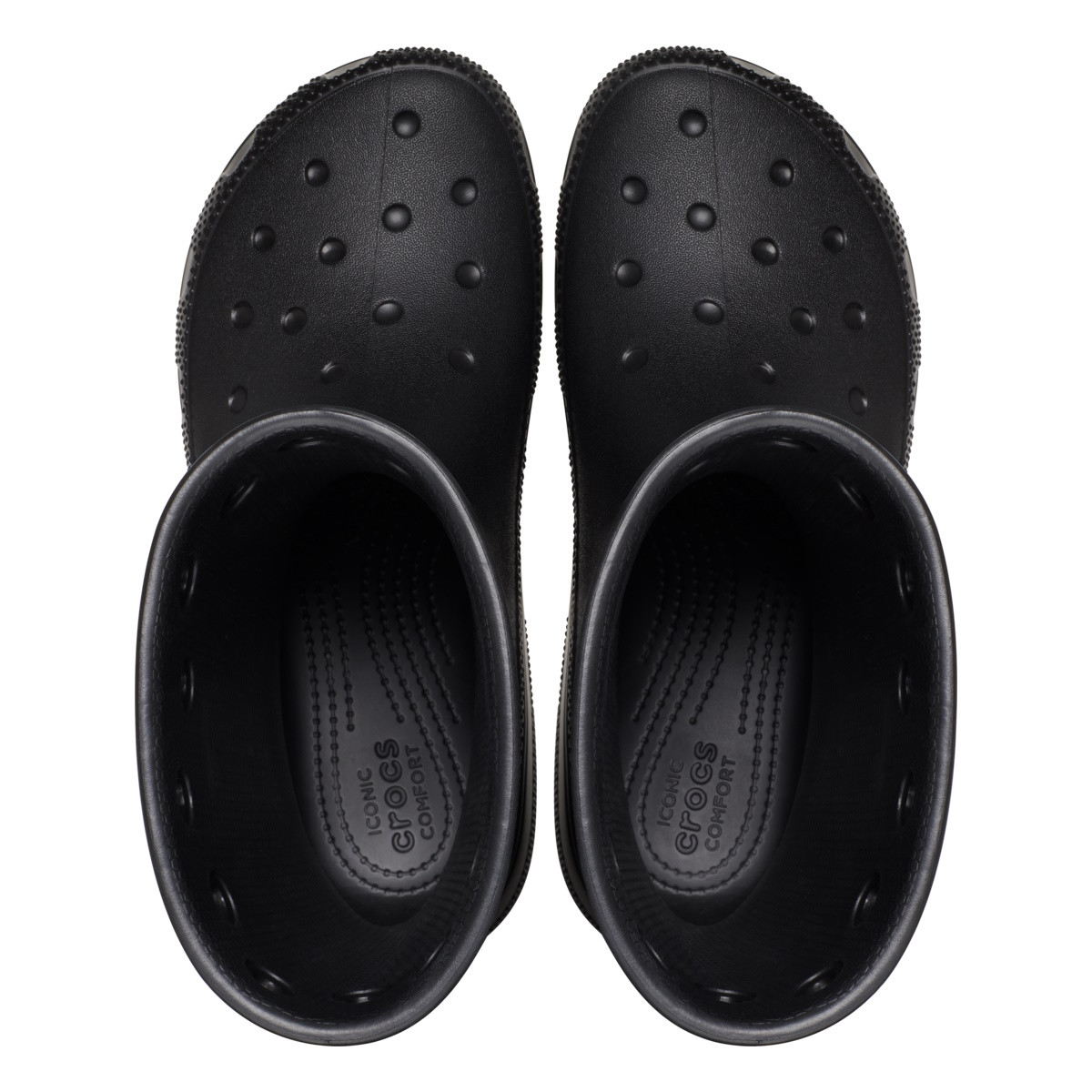 Cizme Crocs Classic Rain Boot Negru - Black - 3 | YEO