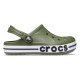 Saboti Crocs Toddler Bayaband Clog Culoare Verde - Army Green