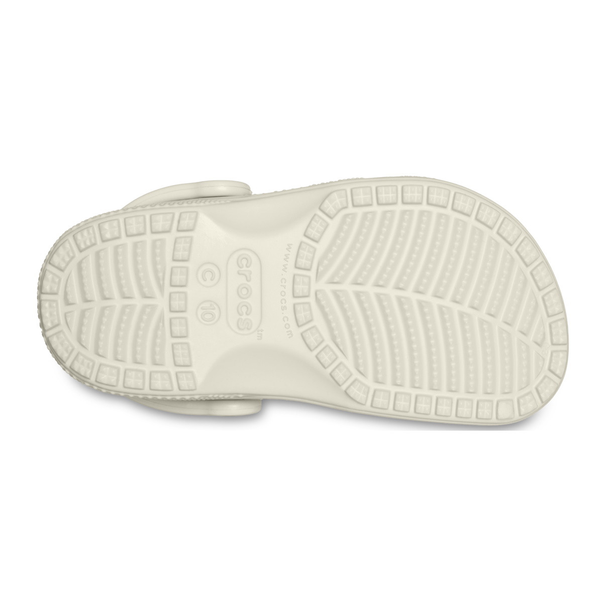 Saboți Crocs Classic Toddlers New clog Bej - Bone