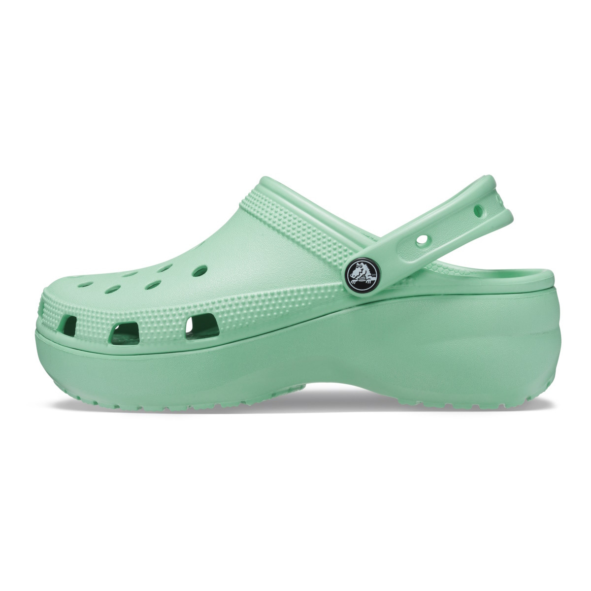 Saboți Crocs Women\'s Classic Platform Clog Verde - Jade Stone - 2 | YEO