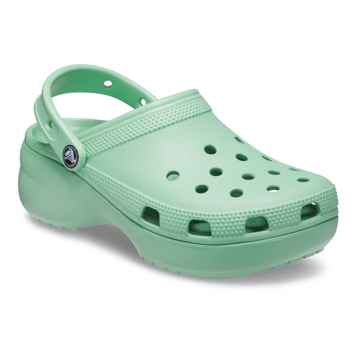 Saboți Crocs Women\'s Classic Platform Clog Verde - Jade Stone - 1 | YEO