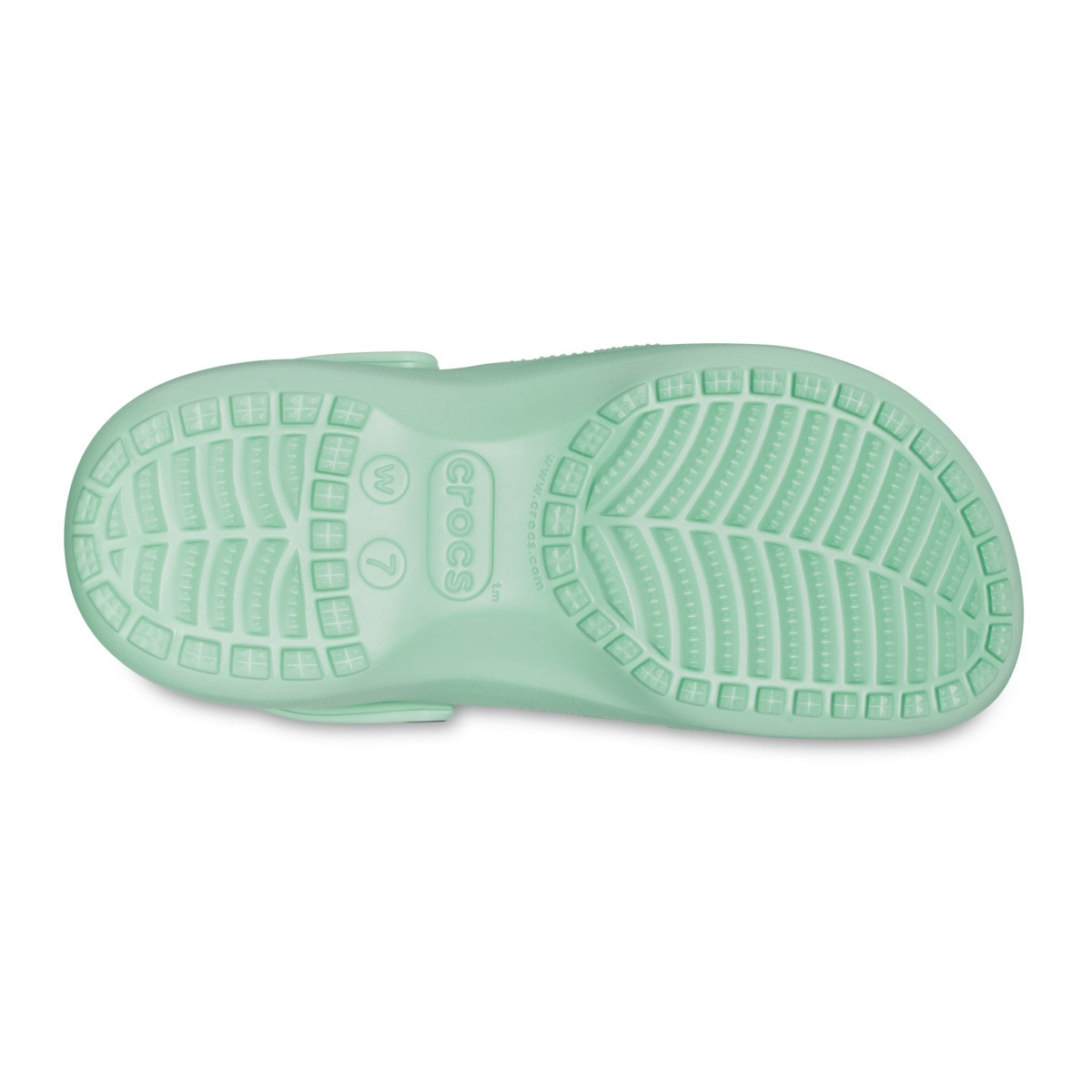 Saboți Crocs Women\'s Classic Platform Clog Verde - Jade Stone - 5 | YEO