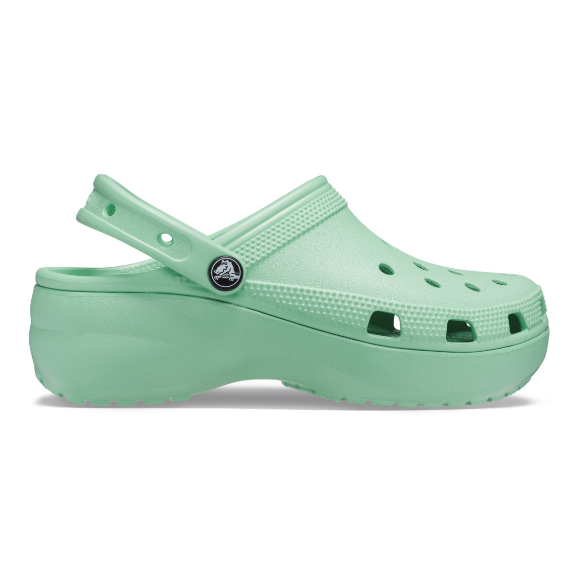 Saboți Crocs Women\'s Classic Platform Clog Verde - Jade Stone