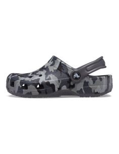 Saboti Crocs Classic Camo... Negru - Black/Grey 2