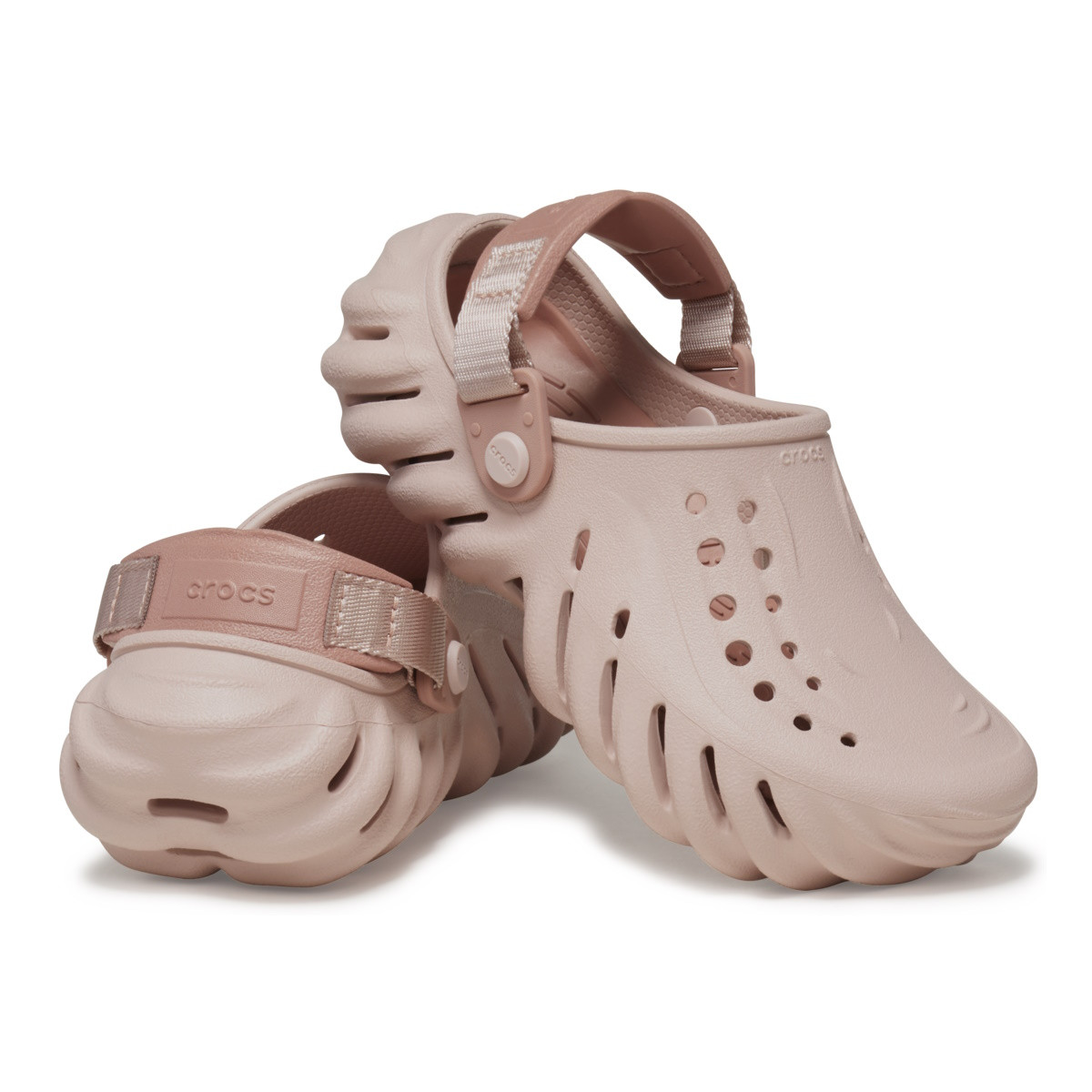 Saboti Crocs Classic Echo Clog Kids Roz - Pink Clay - 3 | YEO