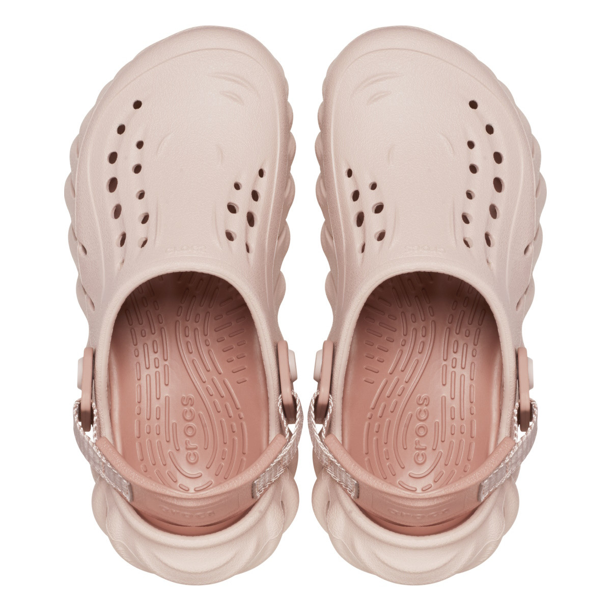 Saboti Crocs Classic Echo Clog Kids Roz - Pink Clay - 4 | YEO