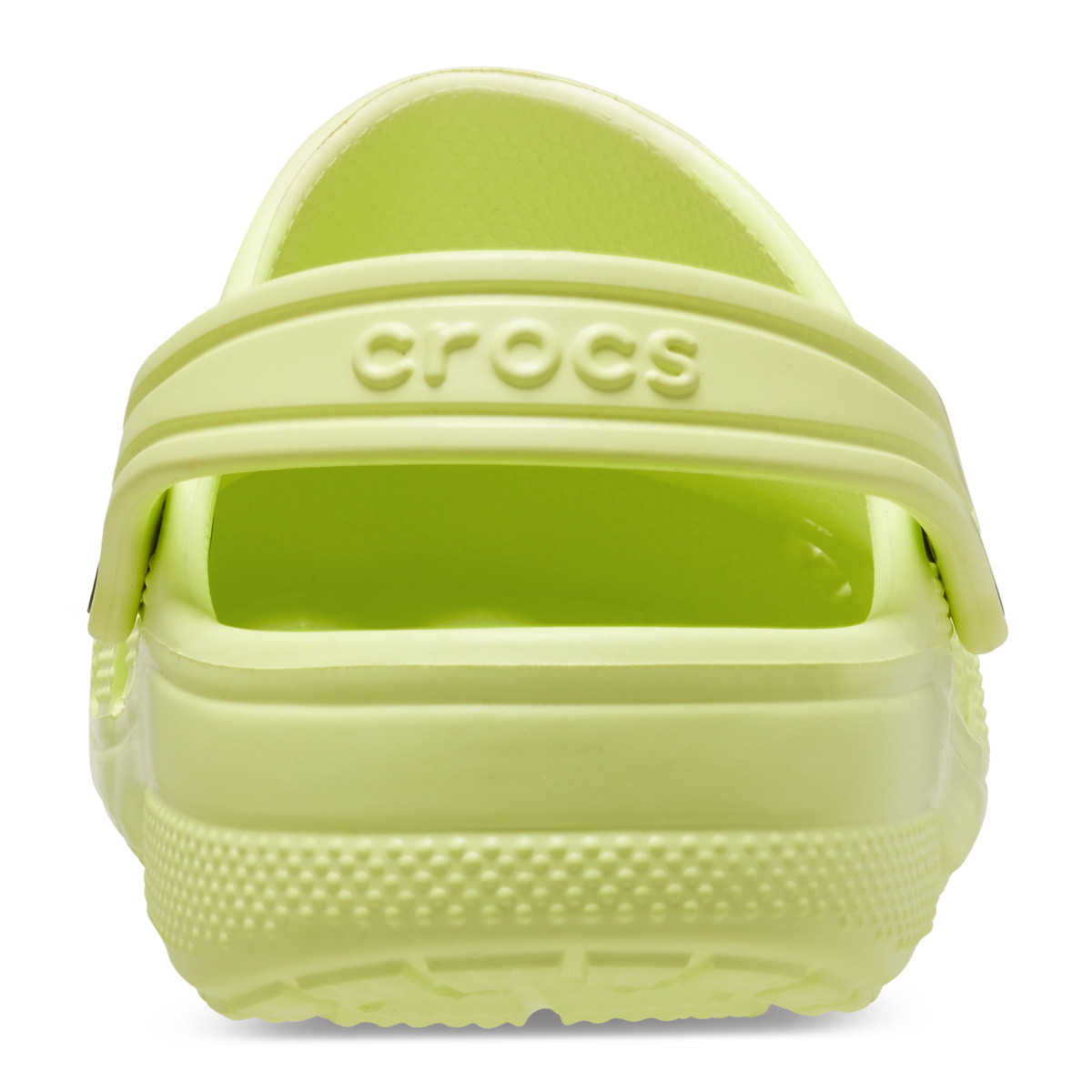 Saboți Crocs Baya Kids Clog Galben - Lime Zest - 5 | YEO