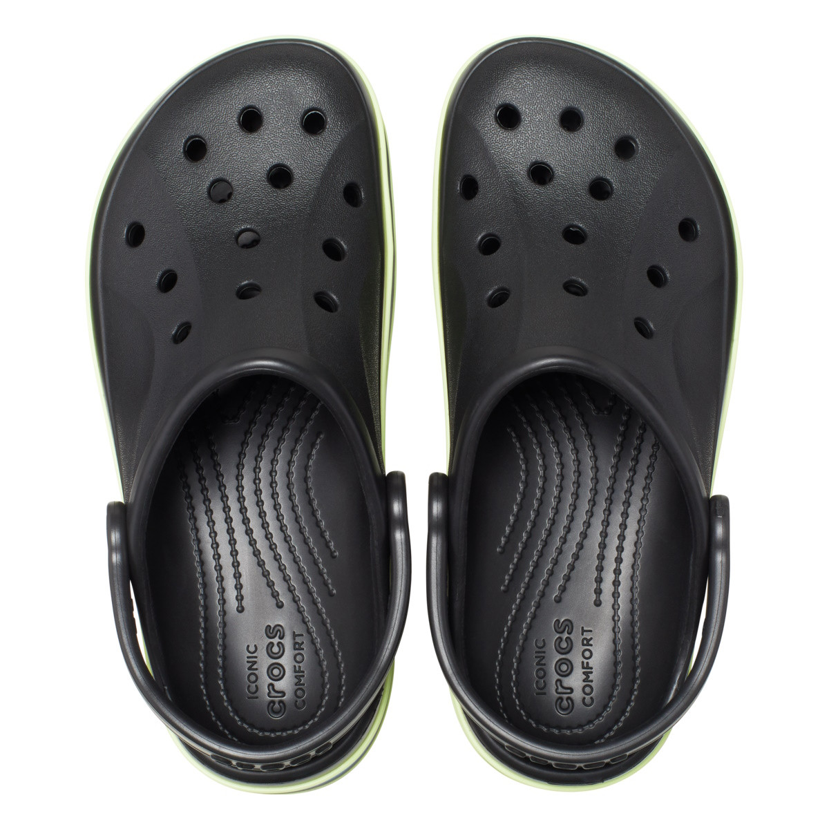 Saboti Crocs Toddler Bayaband Sport Band Clog Negru - Black/Multi - 4 | YEO