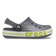 Saboti Crocs Toddler Bayaband Clog Culoare Gri - Slate Grey/Lime