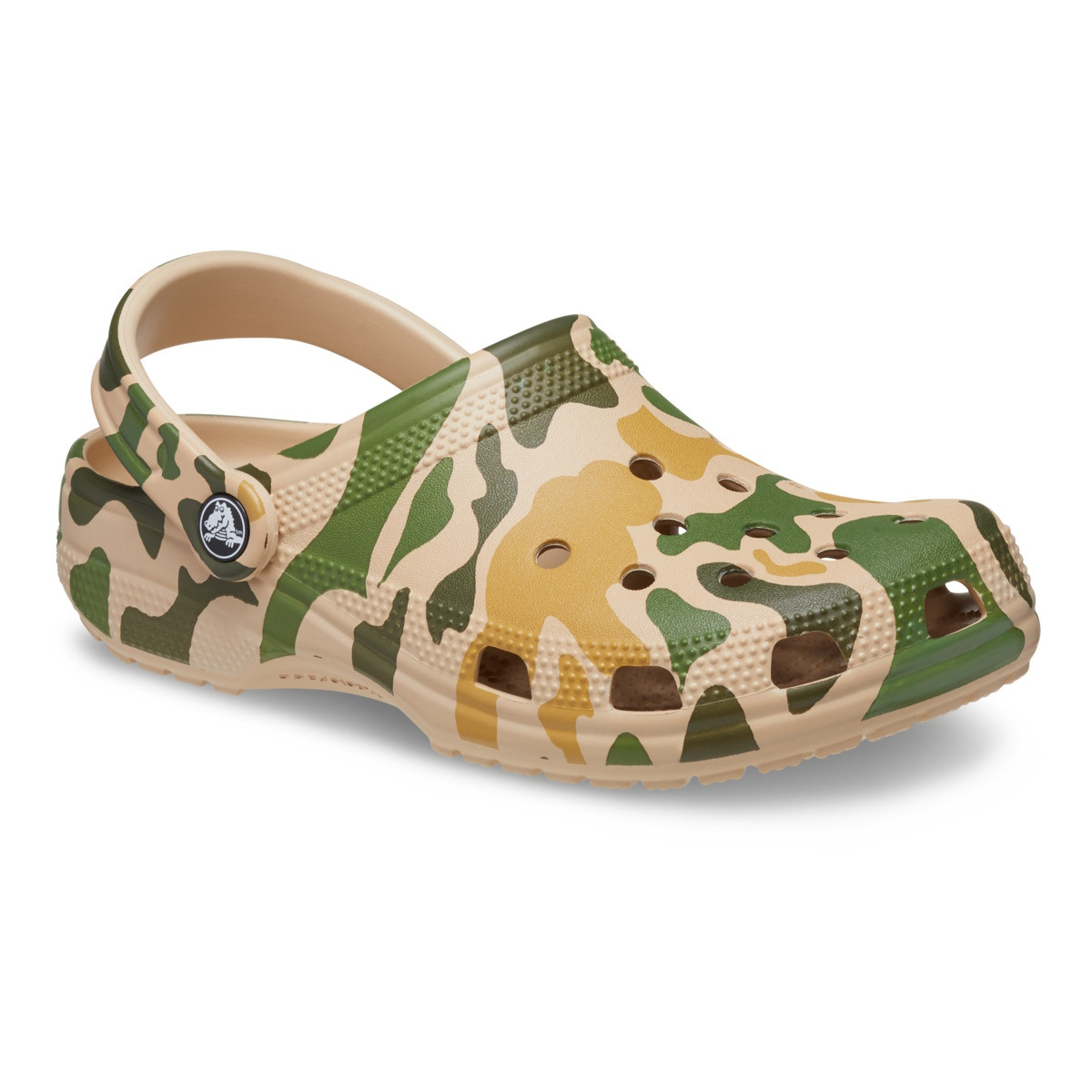 Saboti Crocs Classic Printed Camo Clog Maro - Chai/Tan - 1 | YEO