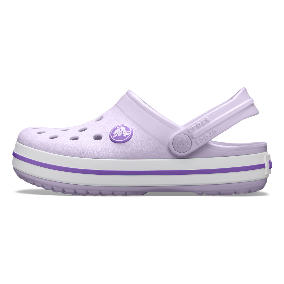 Saboți Crocs Crocband Toddlers New Clog Mov - Lavender/Neon Purple - 2 | YEO