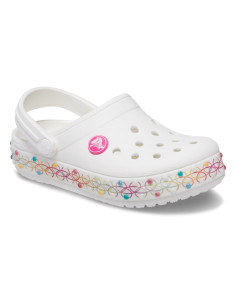 Saboți Crocs Toddler... Alb - White/Multi 2