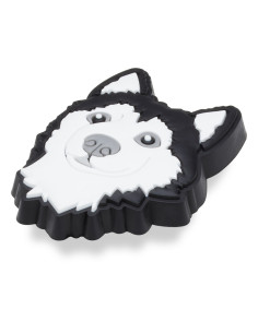Jibbitz Crocs Husky Dog Negru - Black/White 2
