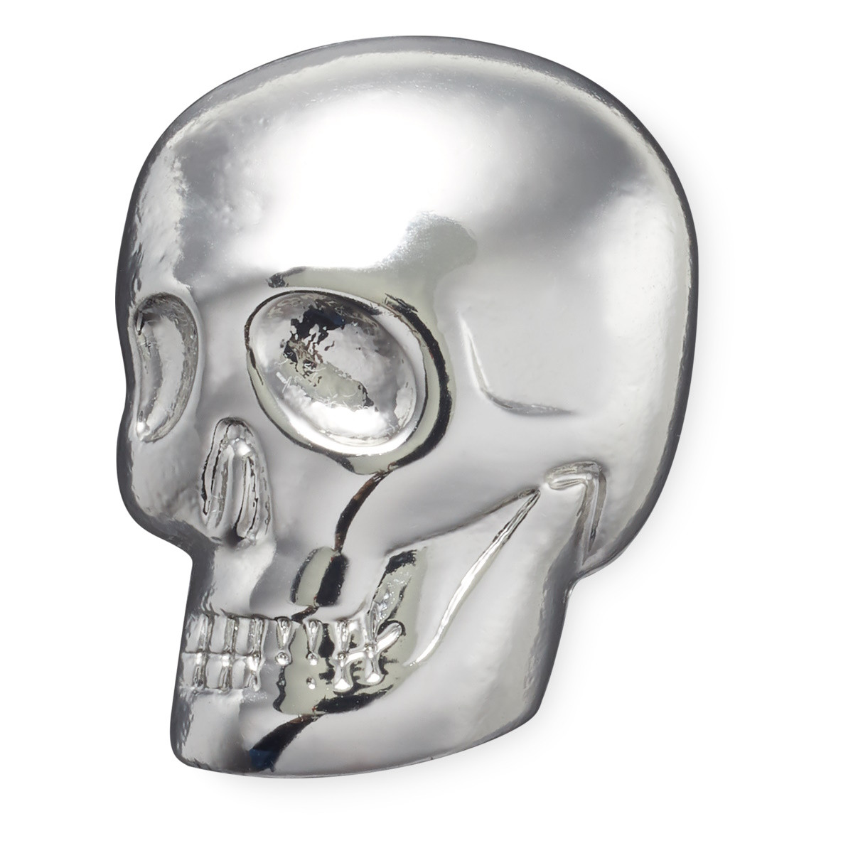 Jibbitz Crocs Silver 3D Skull Bărbaţi