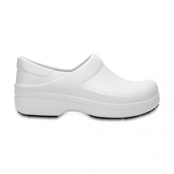 Saboti Crocs Neria Pro Alb – White Alb imagine 2022