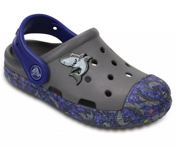Saboti Crocs Bump It Graphic Gri - Smoke - 1 | YEO