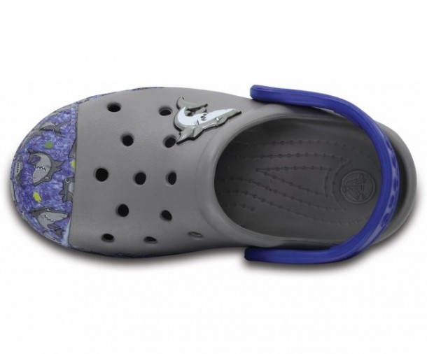 Saboti Crocs Bump It Graphic Gri - Smoke - 2 | YEO