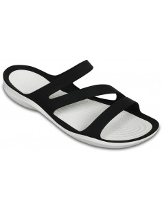 Papuci Crocs Swiftwater... Negru - Black/White 2