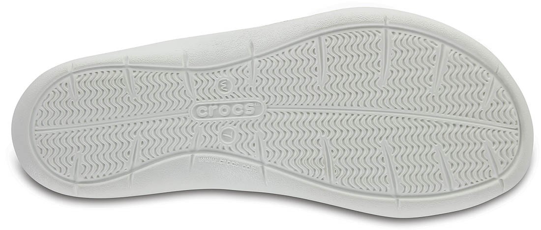 Papuci Crocs Swiftwater Sandal W Negru - Black/White - 3 | YEO