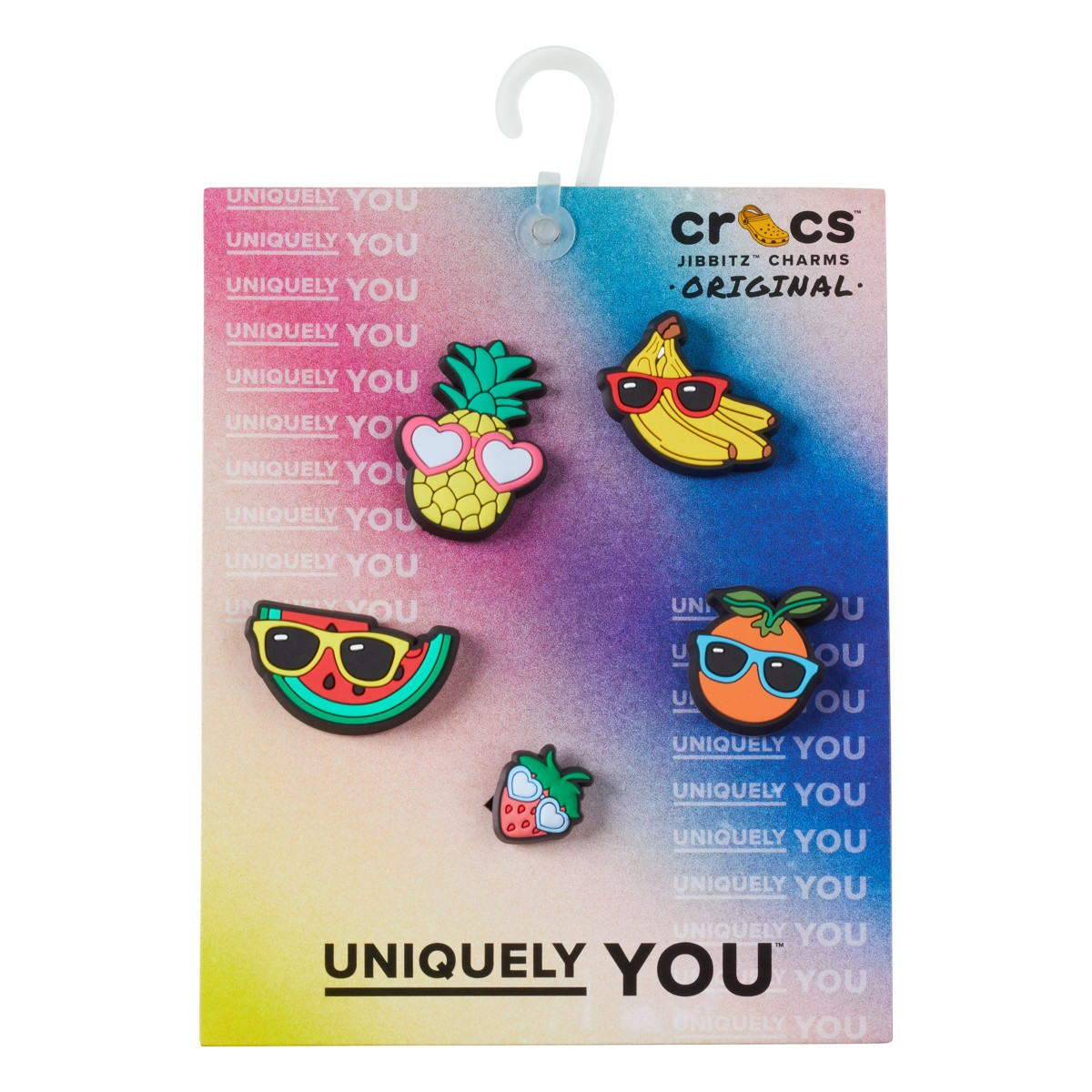 Jibbitz Crocs Cute Fruit with Sunnies 5 Pack Crocs imagine 2022