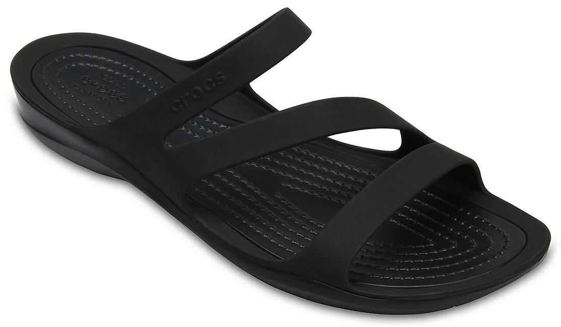 Papuci Crocs Swiftwater Sandal W Negru - Black - 1 | YEO