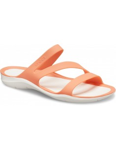 Papuci Crocs Swiftwater... Portocaliu - Grapefruit/White 2