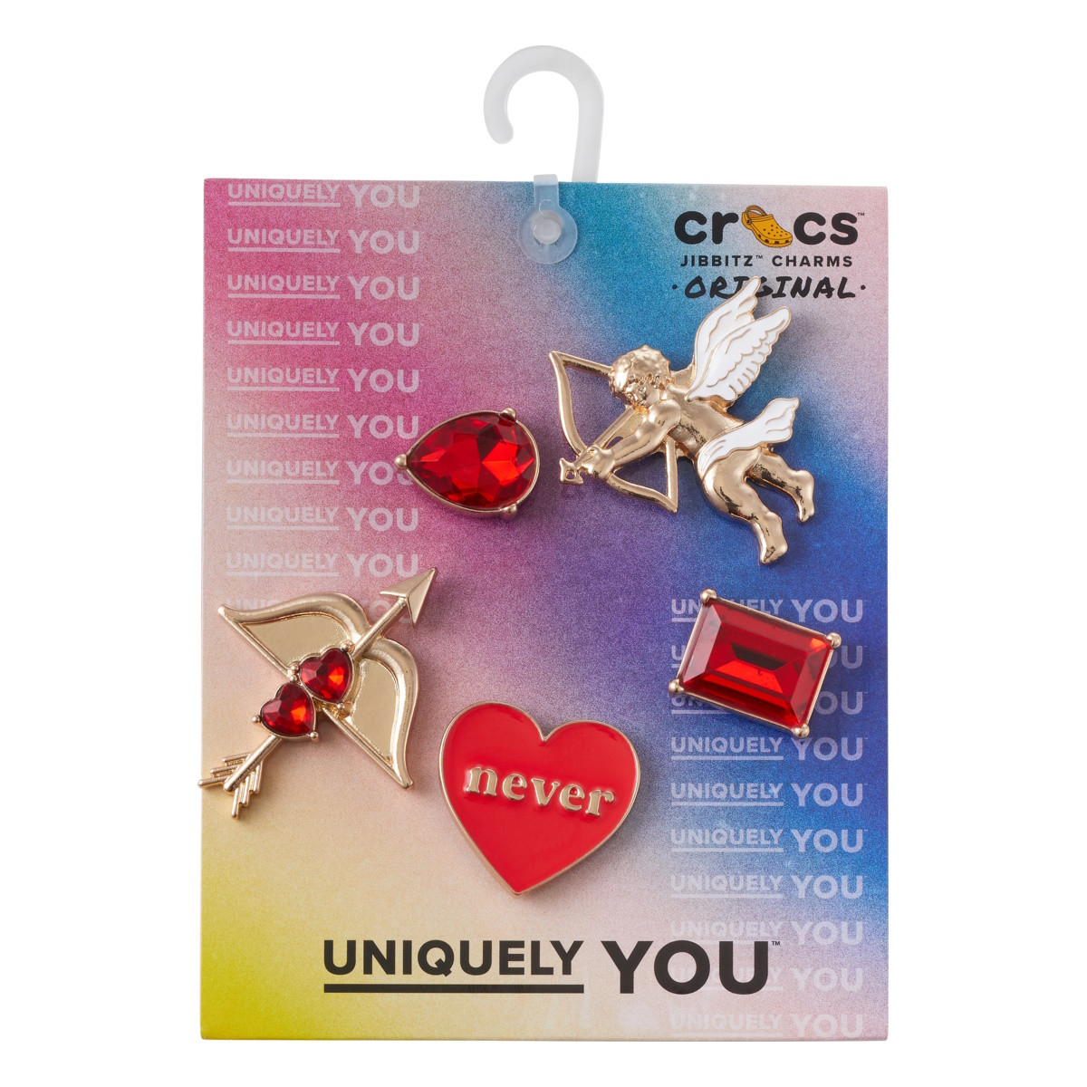 Jibbitz Crocs Elevated Valentines 5 Pack barbati imagine 2022
