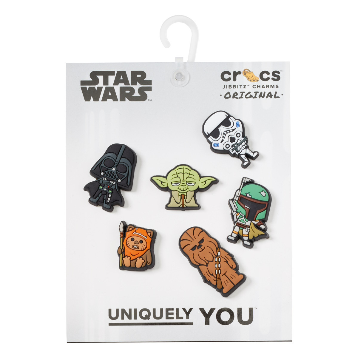 Jibbitz Crocs Star Wars Character 6 Pack barbati imagine 2022