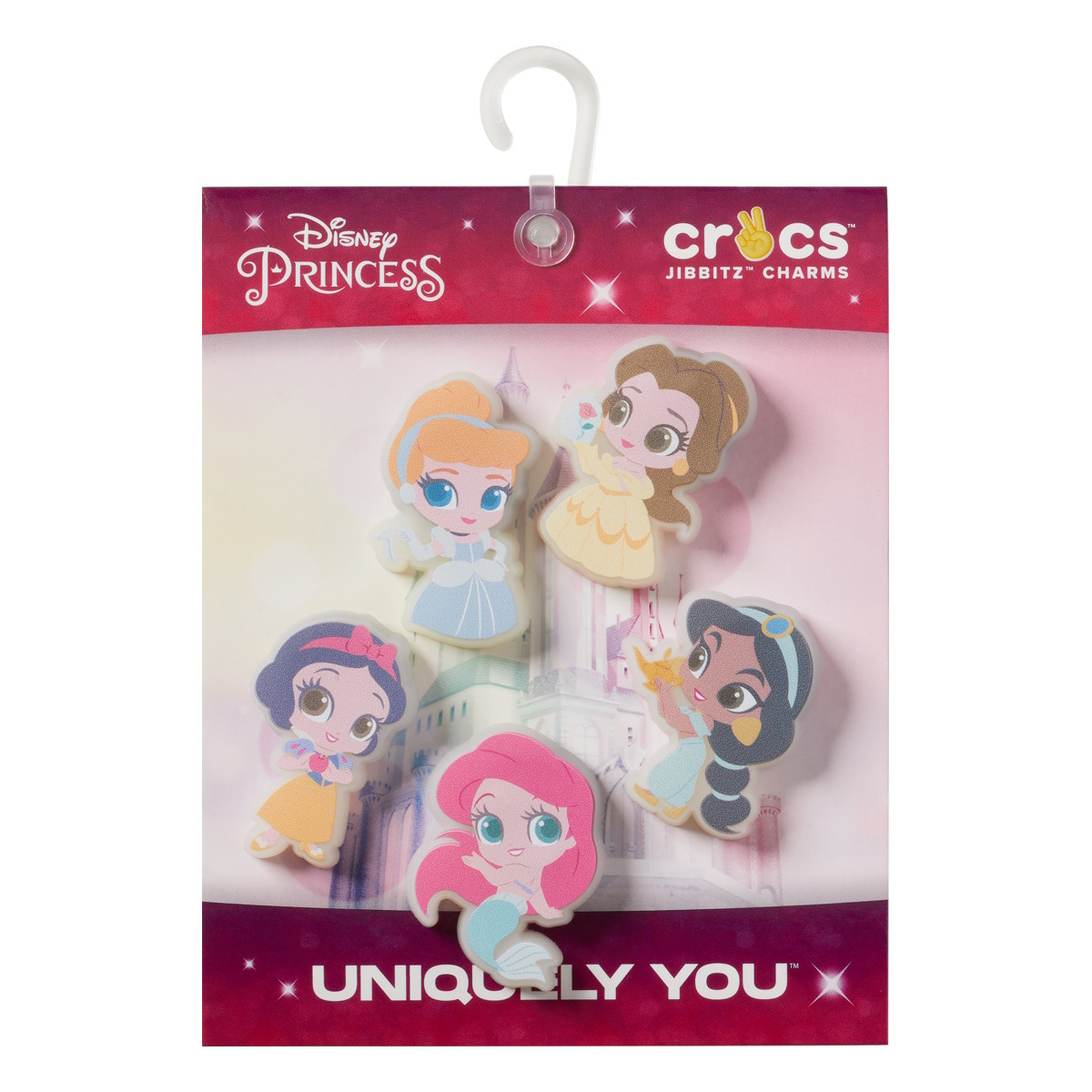 Jibbitz Crocs Disney Princess LED 5 Pack barbati imagine 2022