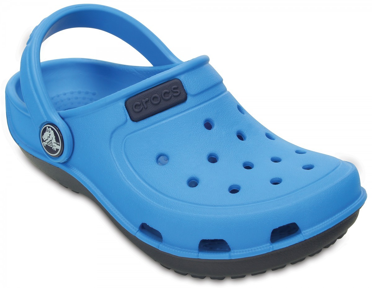 Saboti Crocs Duet Wave Clog Kids Albastru - Ocean/Nautical Navy - 1 | YEO