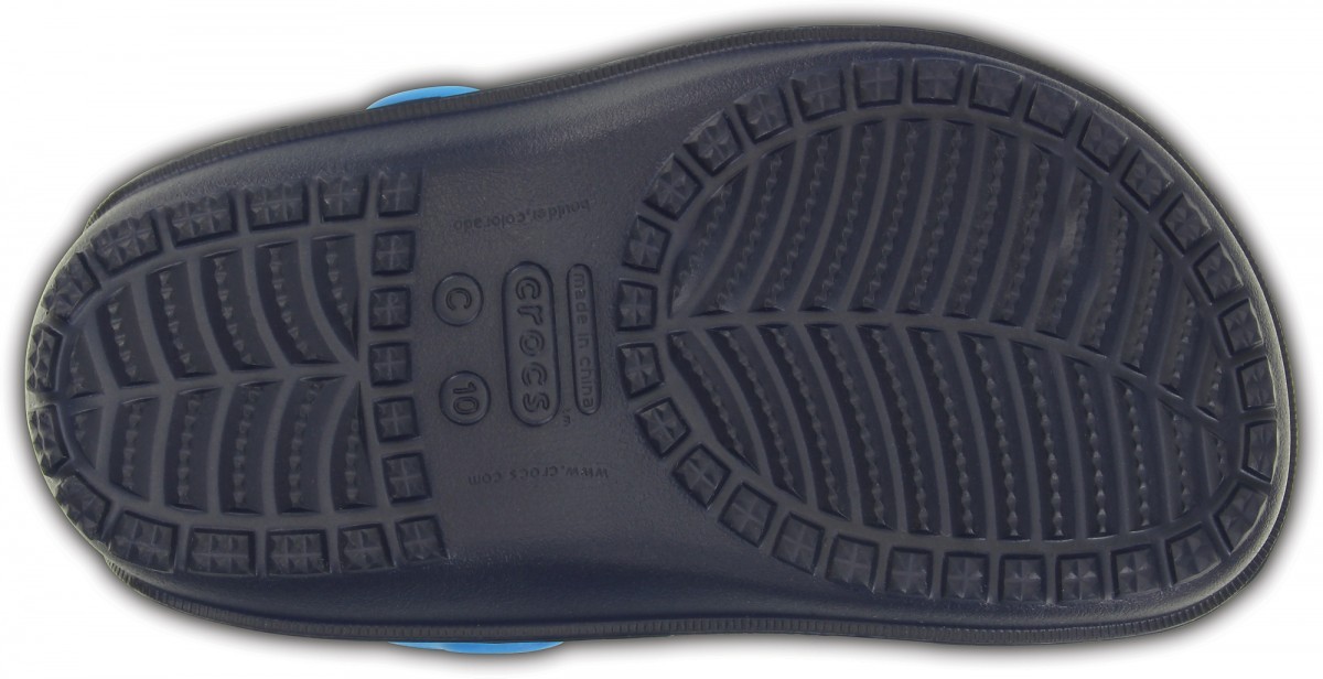 Saboti Crocs Duet Wave Clog Kids Albastru - Ocean/Nautical Navy - 3 | YEO